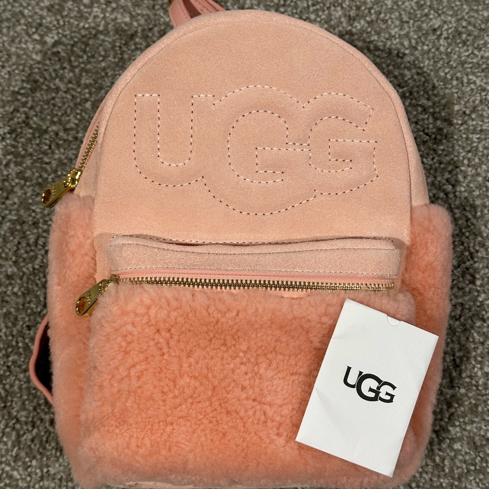 UGG Dannie II Sheepskin Mini Backpack
